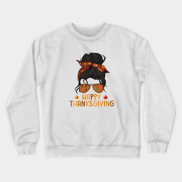 Funny ThanksGiving For Women Crewneck Sweatshirt by JayD World